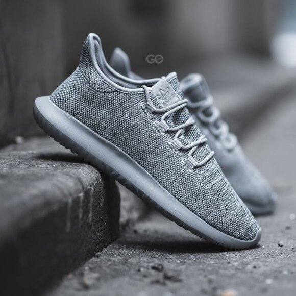 Adidas Tubular Shadow Gray Casual Sneaker SIZE 8 MENS/ SIZE 10 WOMENS - Picture 1 of 6